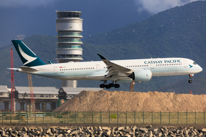 Photo of B-LRV - Cathay Pacific Airbus A350-900 at HKG on AeroXplorer Aviation Database