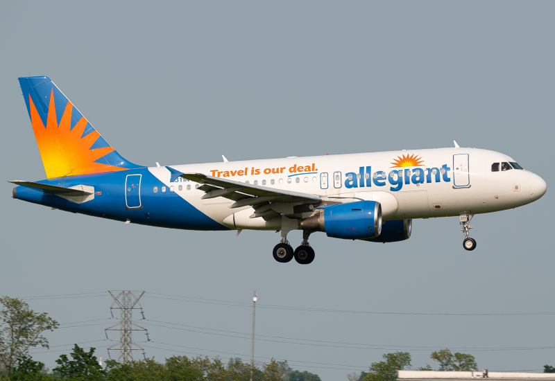 Photo of N311NV - Allegiant Air Airbus A319 at CVG on AeroXplorer Aviation Database