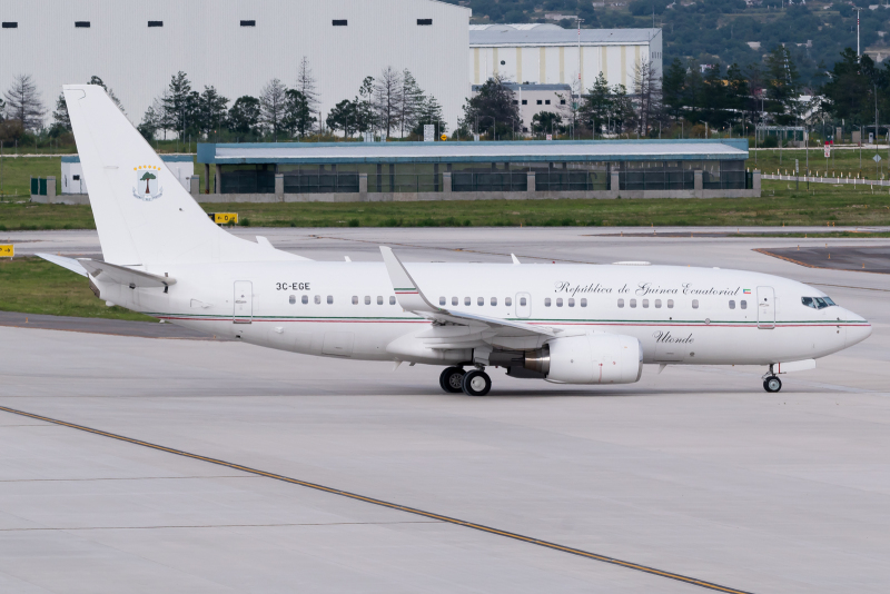 Photo of 3C-EGE - Equatorial Guinea Government Boeing 737-700BBJ at NLU on AeroXplorer Aviation Database