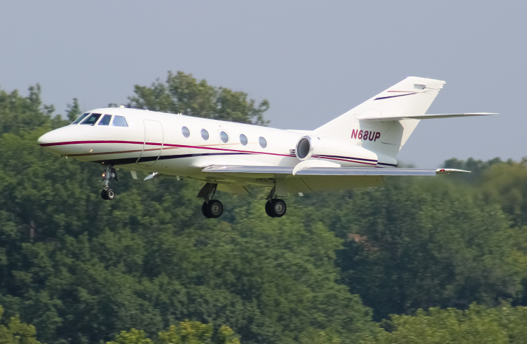 Photo of N68UP - PRIVATE  Dassault Falcon 20 at LUK on AeroXplorer Aviation Database