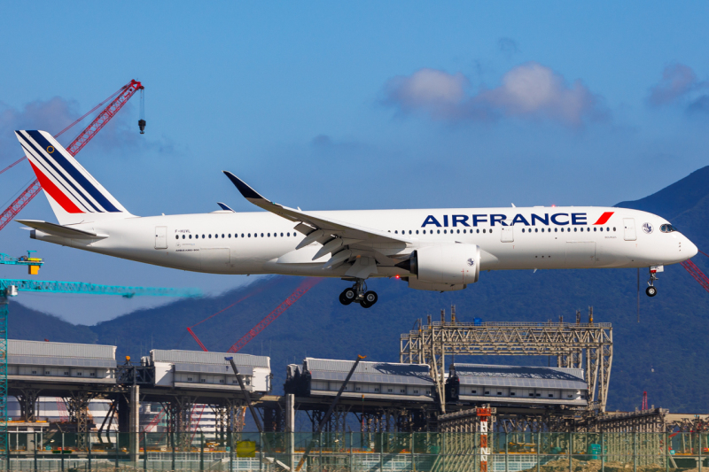 Photo of F-HUVL - Air France Airbus A350-900 at HKG on AeroXplorer Aviation Database