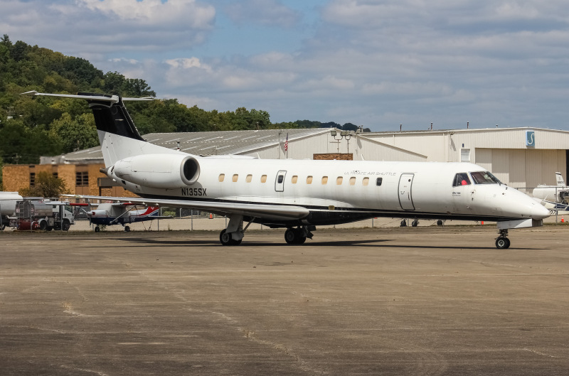 Photo of N135SX - Ultimate Air Shuttle Embraer ERJ135 at LUK on AeroXplorer Aviation Database