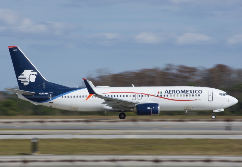 Photo of N875AM - Aeromexico Boeing 737-800 at MCO on AeroXplorer Aviation Database