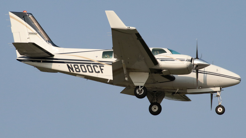 Photo of N800CF - PRIVATE Beechcraft 58 Baron  at THV on AeroXplorer Aviation Database