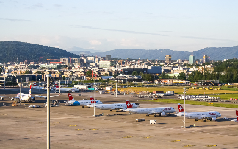 Photo of LSZH - Airport Photo at ZRH on AeroXplorer Aviation Database