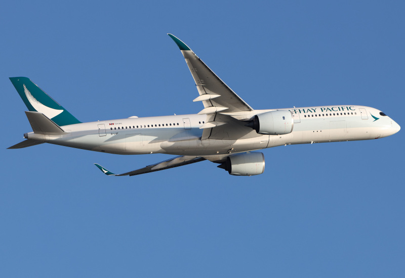 Photo of B-LQF - Cathay Pacific Airbus A350-900 at HKG on AeroXplorer Aviation Database