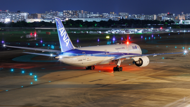 Photo of JA936A - All Nippon Airways Boeing 787-9 at FUK on AeroXplorer Aviation Database