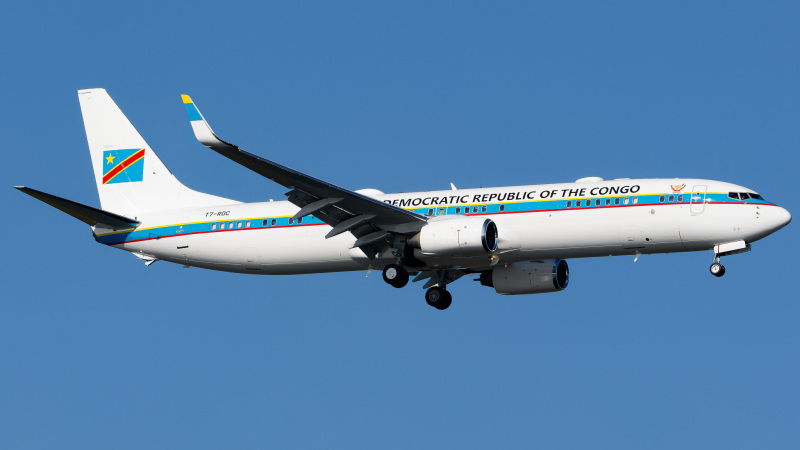 Photo of T7-RDC -  Democratic Republic of Congo - Government Boeing 737-9JAER(BBJ3) at JFK on AeroXplorer Aviation Database