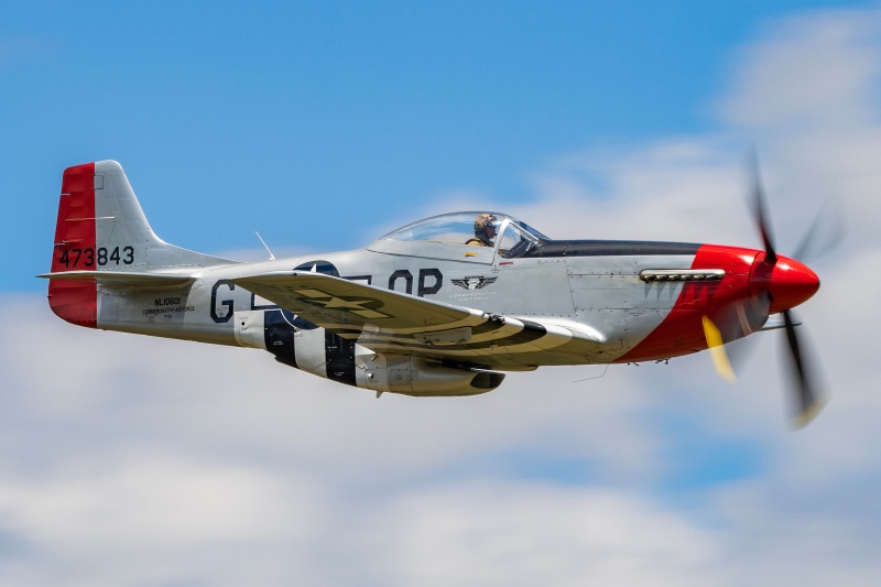 Photo of N10601 - PRIVATE North American P-51 Mustang at RDG on AeroXplorer Aviation Database