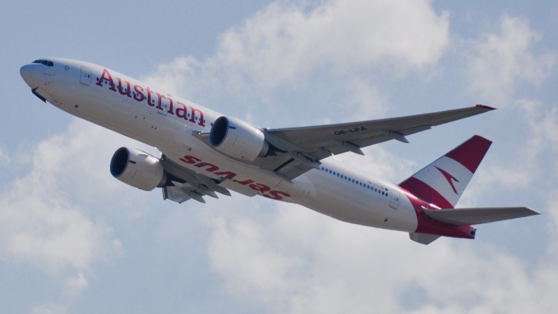 Photo of OE-LPA - Austrian Airlines  Boeing 777-200 at ORD on AeroXplorer Aviation Database