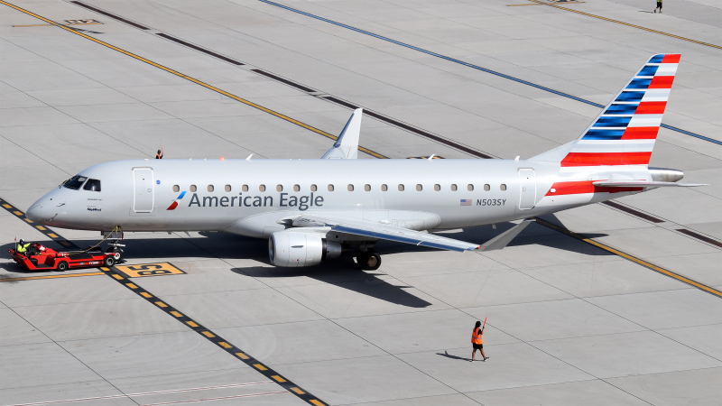 Photo of N503SY - American Eagle Embraer E175 at PHX on AeroXplorer Aviation Database