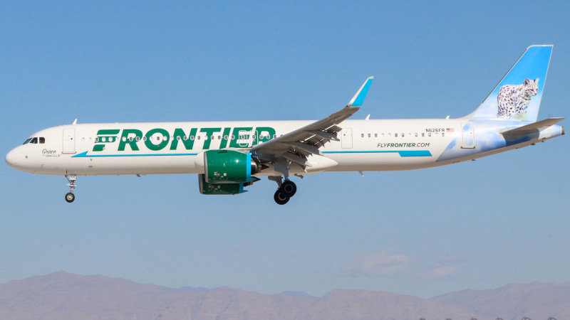 Photo of N626FR - Frontier Airlines Airbus A321NEO at LAS on AeroXplorer Aviation Database