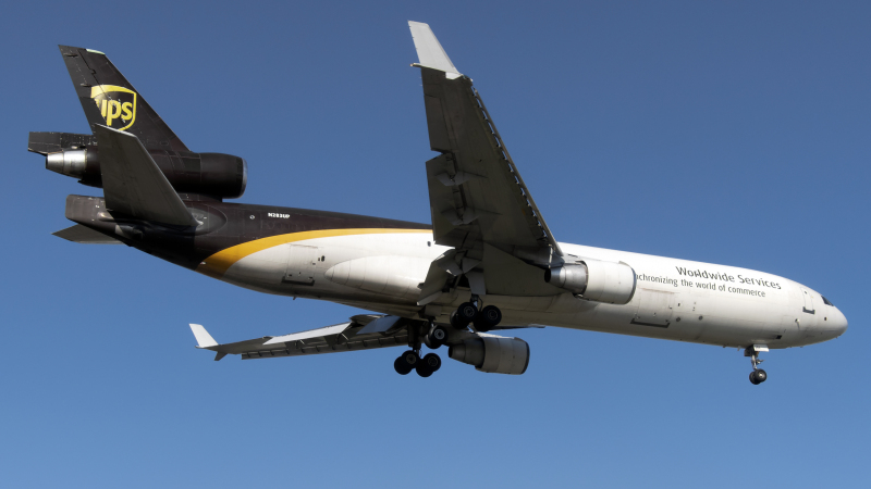 Photo of N283UP - United Parcel Service McDonnell Douglas MD-11F at SDF on AeroXplorer Aviation Database