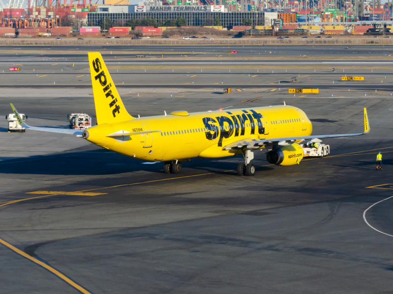 Photo of N658NK - Spirit Airlines Airbus A321-200 at EWR on AeroXplorer Aviation Database