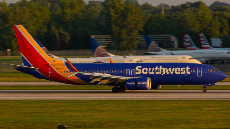 Photo of N8814K - Southwest Airlines Boeing 737 MAX 8 at CMH on AeroXplorer Aviation Database
