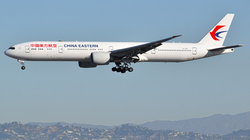 Photo of B-7343 - China Eastern Airlines Boeing 777-300ER at LAX on AeroXplorer Aviation Database