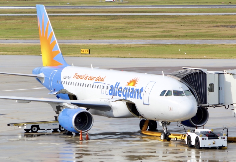 Photo of N327NV - Allegiant Airbus A319 at MCO on AeroXplorer Aviation Database