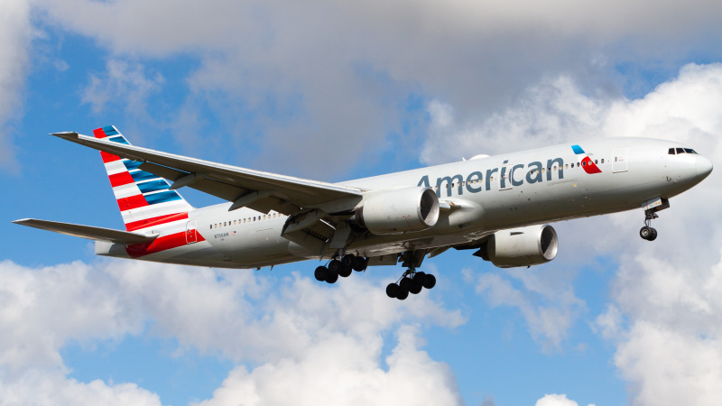 Photo of N756AM - American Airlines Boeing 777-200ER at MIA on AeroXplorer Aviation Database