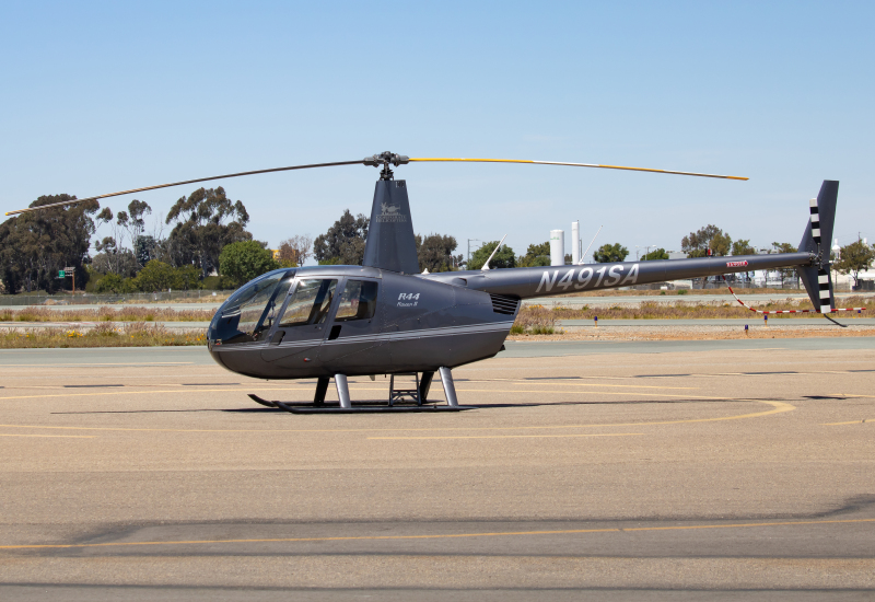 Photo of N491SA - Corporate Helicopters Robinson R44 Raven II at MYF on AeroXplorer Aviation Database