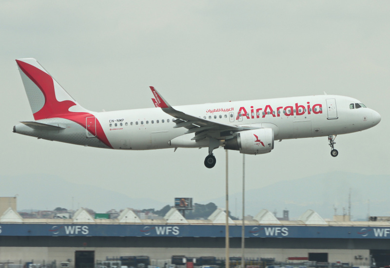 Photo of CN-NMP - Air Arabia Airbus A320 at BCN on AeroXplorer Aviation Database
