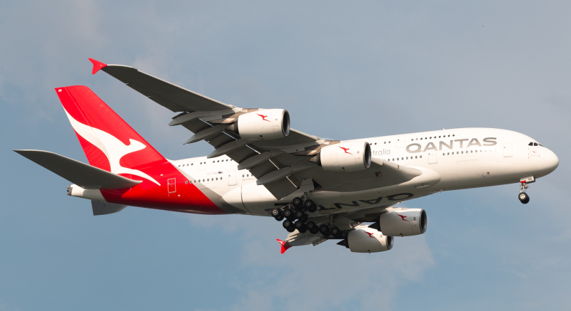 Photo of VH-OQB - Qantas Airways Airbus A380-800 at SIN on AeroXplorer Aviation Database