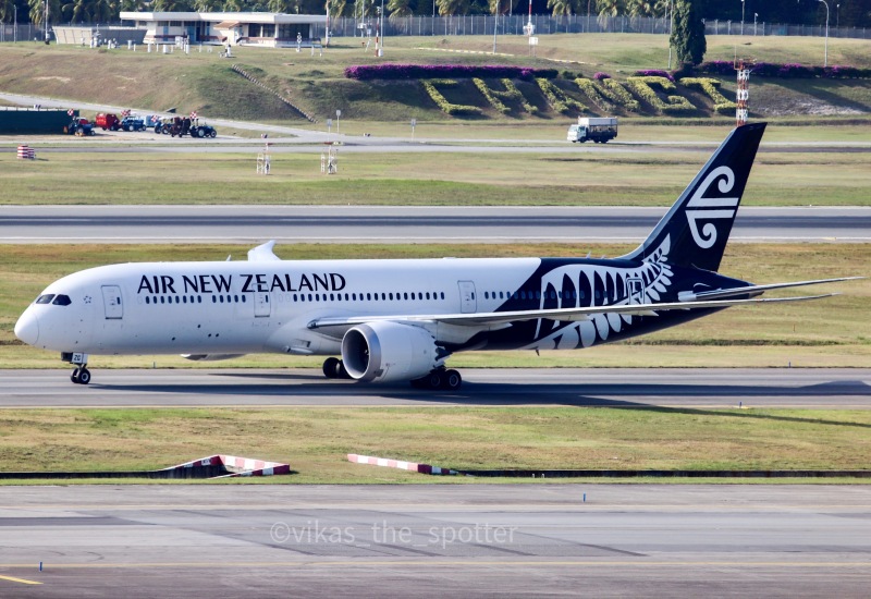 Photo of ZK-NZG - Air New Zealand Boeing 787-9 at SIN on AeroXplorer Aviation Database