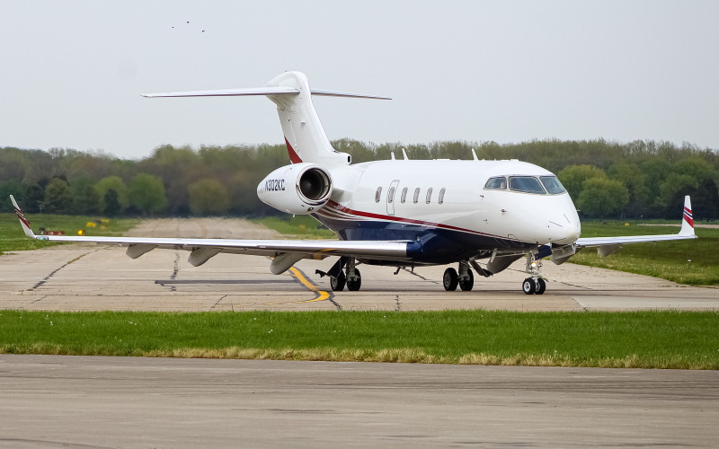 Photo of N302KC - PRIVATE Bombardier Challenger 300 at LUK on AeroXplorer Aviation Database