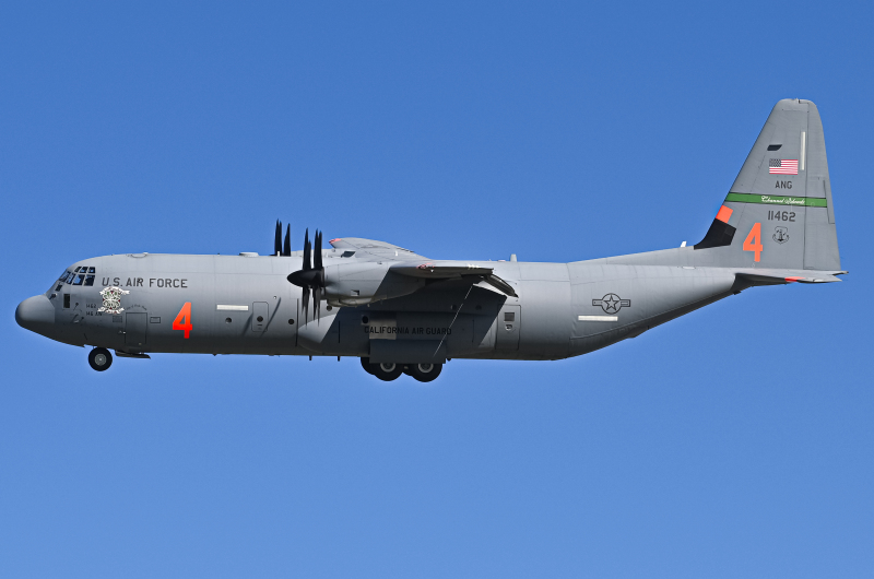 Photo of 01-1462 - USAF - United States Air Force Lockheed C-130J Hercules at NZY on AeroXplorer Aviation Database