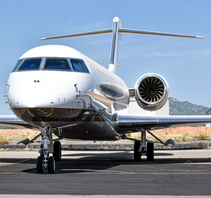 Photo of VP-BLU - PRIVATE Bombardier Global 7500 at CSL on AeroXplorer Aviation Database