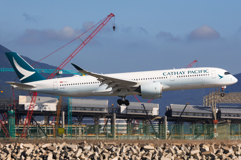 Photo of B-LRU - Cathay Pacific Airbus A350-900 at HKG on AeroXplorer Aviation Database