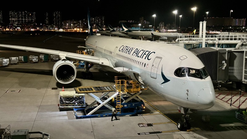 Photo of B-LXF - Cathay Pacific Airbus A350-1000 at HKG on AeroXplorer Aviation Database