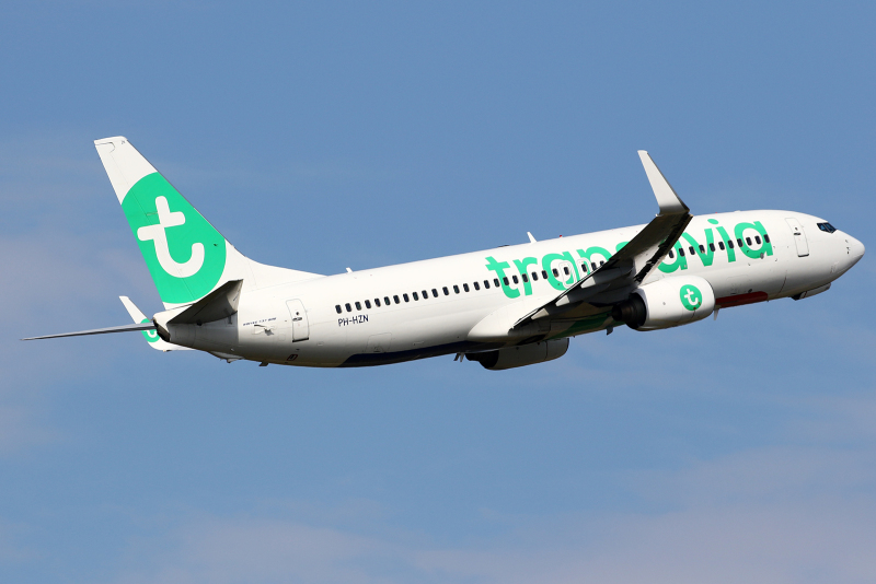 Photo of PH-HZN - Transavia Airlines Boeing 737-800 at EIN on AeroXplorer Aviation Database