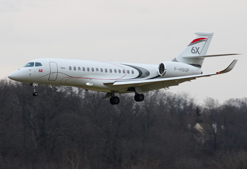 Photo of F-HSUP - PRIVATE  Dassault Falcon 6X at LUK on AeroXplorer Aviation Database