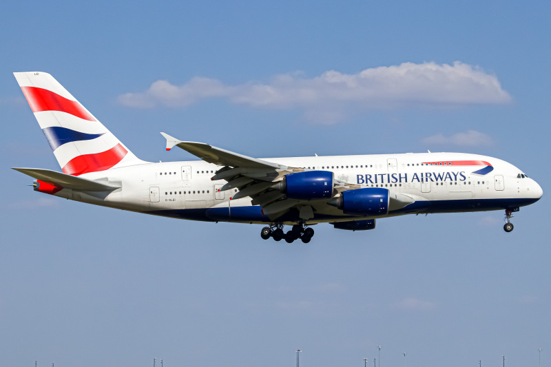 Photo of G-XLEI - British Airways Airbus A380-800 at DFW on AeroXplorer Aviation Database