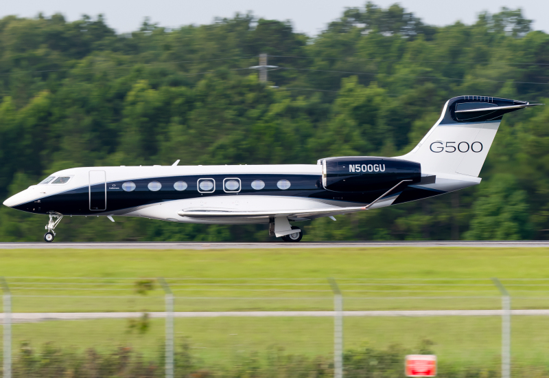 Photo of N500GU - Gulfstream Aerospace Gulfstream G500 at SAV on AeroXplorer Aviation Database