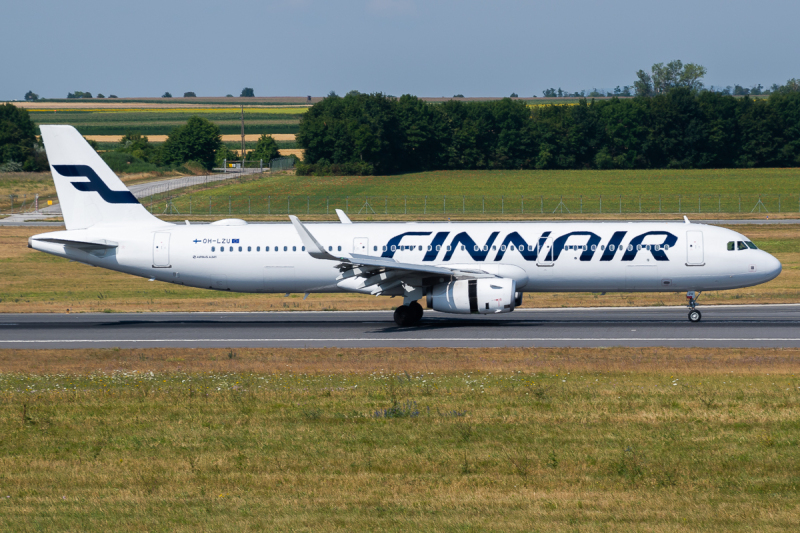 Photo of OH-LZU - Finnair Airbus A321-200 at VIE on AeroXplorer Aviation Database