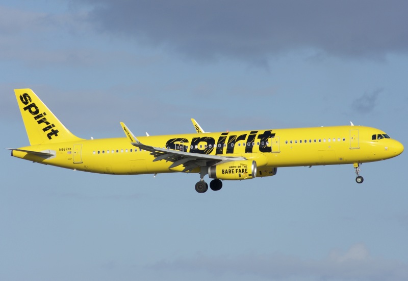 Photo of N667NK - Spirit Airlines Airbus A321-200 at MCO on AeroXplorer Aviation Database