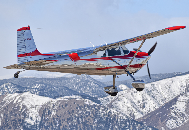 Photo of N3601C - PRIVATE Cessna 180 at LMO on AeroXplorer Aviation Database
