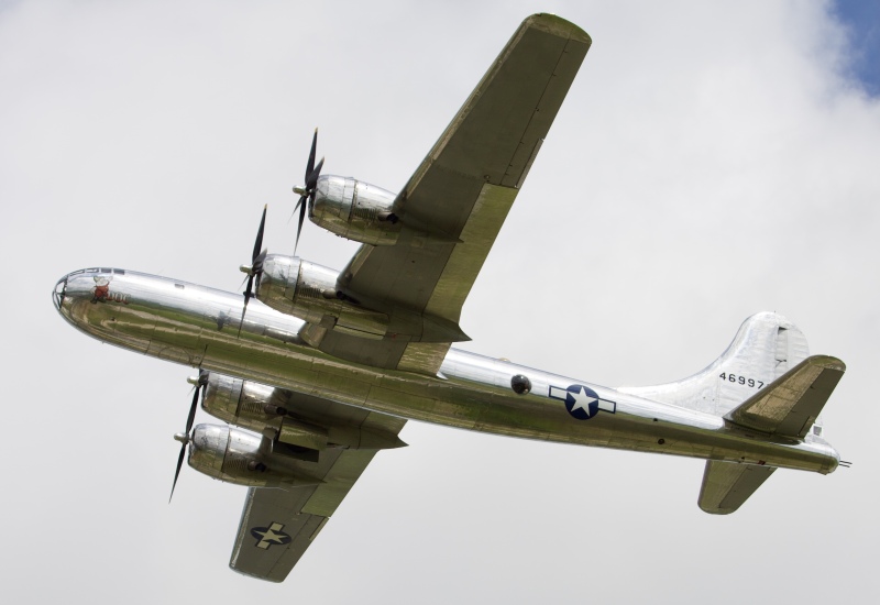 Photo of N69972 - PRIVATE Boeing B-29 SuperFortress at EFD on AeroXplorer Aviation Database