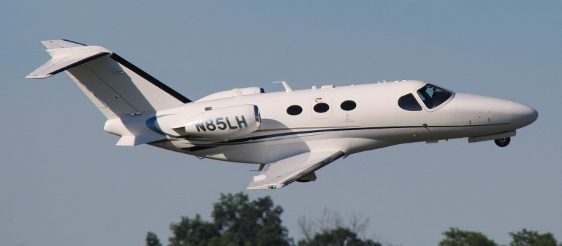 Photo of N85LH - PRIVATE Cessna Citation Mustang  at MDT on AeroXplorer Aviation Database