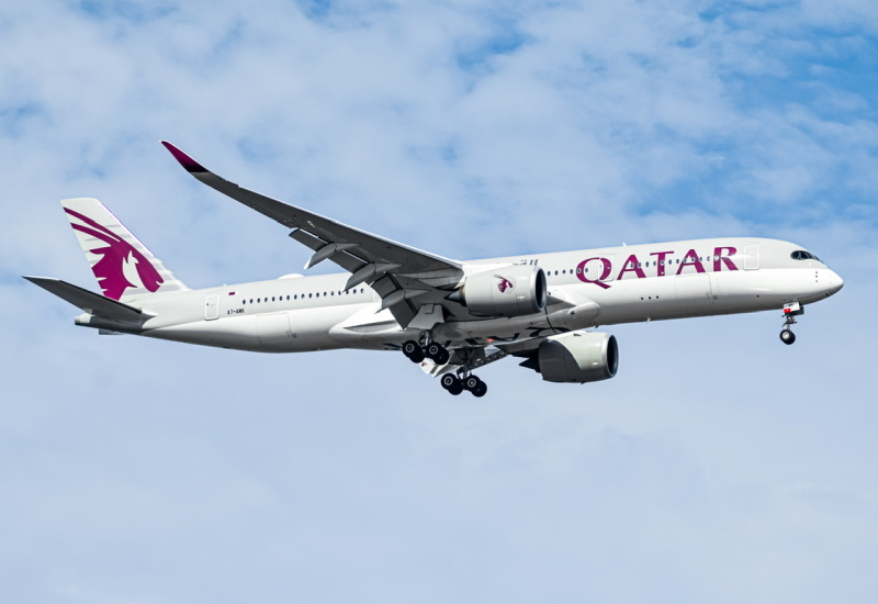 Photo of a7-amk - Qatar Airways Airbus A350-900 at sin on AeroXplorer Aviation Database