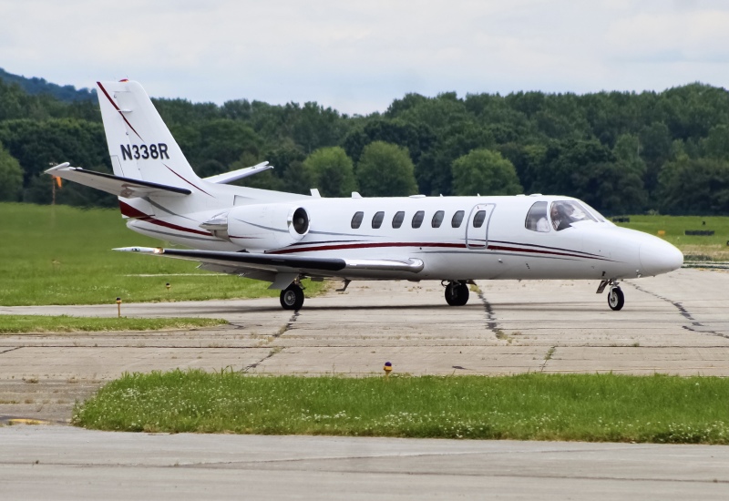 Photo of N338R - PRIVATE Cessna Citation 560 Encore at LUK on AeroXplorer Aviation Database