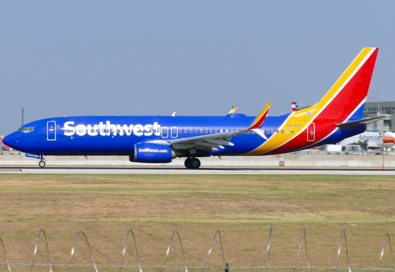 Photo of N8322X - Southwest Airlines Boeing 737-800 at AUS on AeroXplorer Aviation Database