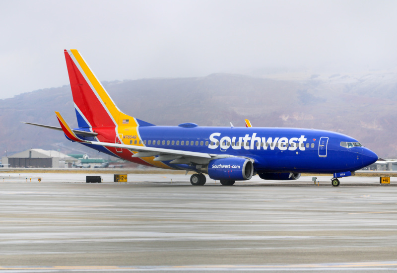 Photo of N7854B - Southwest Airlines Boeing 737-700 at SLC on AeroXplorer Aviation Database