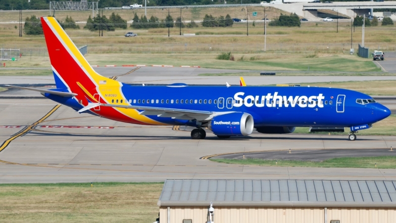 Photo of N1806U - Southwest Airlines Boeing 737 MAX 8 at OKC on AeroXplorer Aviation Database