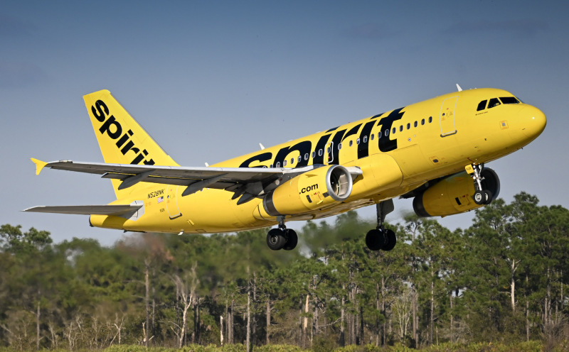 Photo of N528NK - Spirit Airlines  Airbus A319 at MCO on AeroXplorer Aviation Database