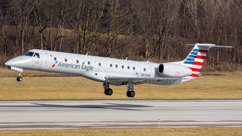 Photo of N619AE - American Eagle Embraer ERJ145 at CMH on AeroXplorer Aviation Database