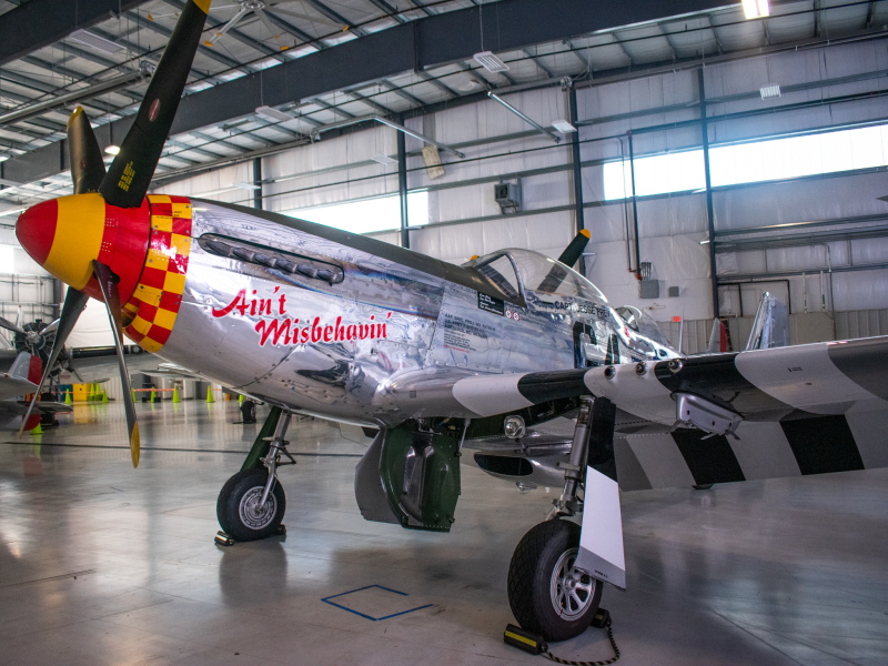 Photo of Unknown - PRIVATE North American P-51 Mustang at HEF on AeroXplorer Aviation Database