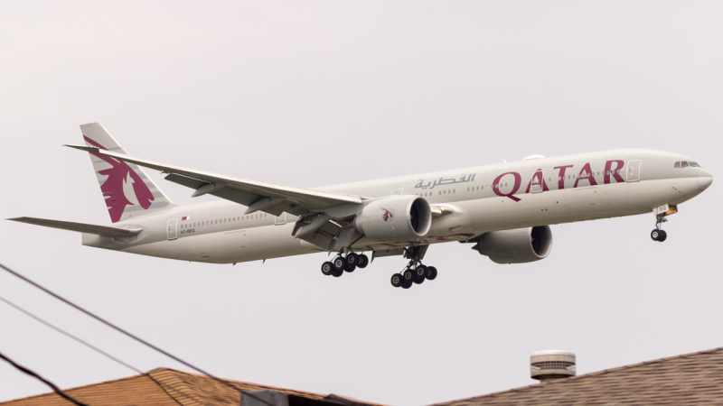Photo of A7-BEQ - Qatar Airways Boeing 777-300ER at JFK on AeroXplorer Aviation Database