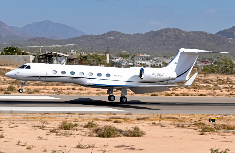 Photo of N56BU - PRIVATE Gulfstream G550 at CSL on AeroXplorer Aviation Database